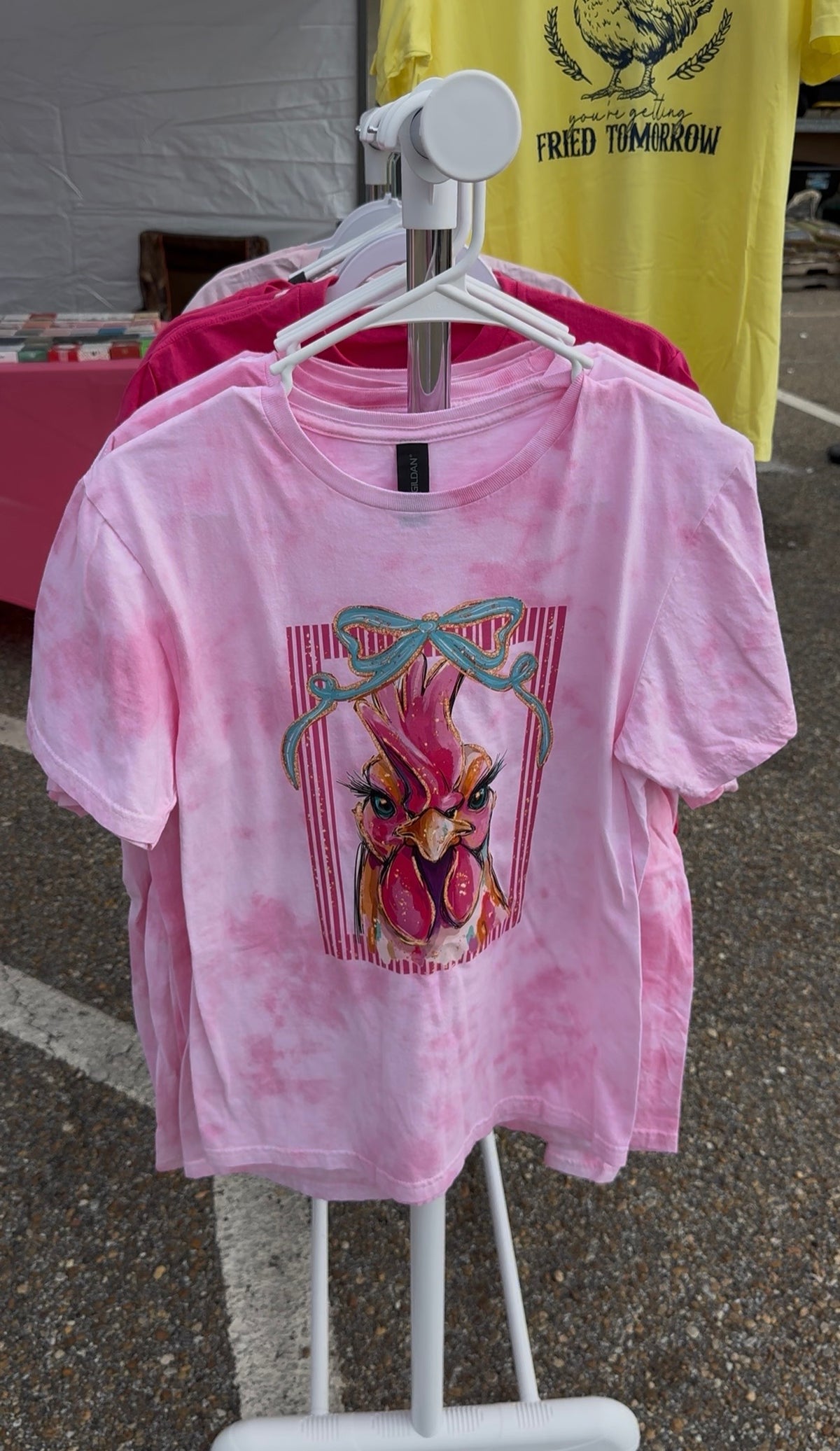 HAND DYED CHICKEN IN-STOCK